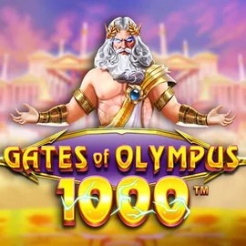 Gates of Olympus 1000 logo by Pragmatic Play Lanista Casino