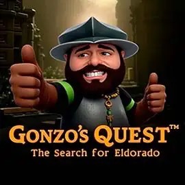 Gonzo's Quest logo by NetEnt Lanista Casino