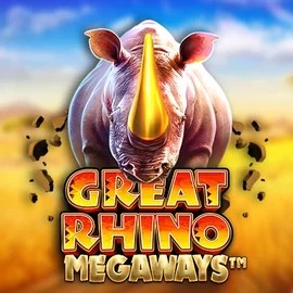 Official Slots logo: Great Rhino Megaways by Pragmatic Play at Lanista Casino