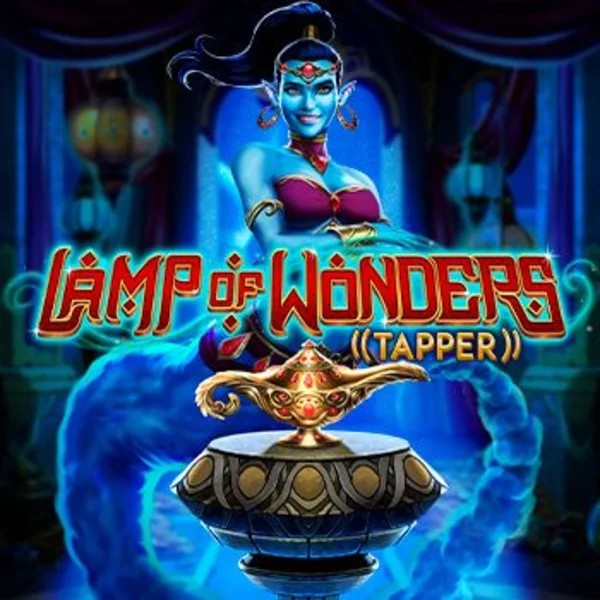 Lamp Of Wonders Tapper slot visual from Greentube available on lanista-casino.eu