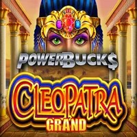 Powerbucks Cleopatra Grand online game logo by IGT on lanista-casino.eu