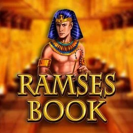 Official Slots logo: Ramses Book by Gamomat at Lanista Casino