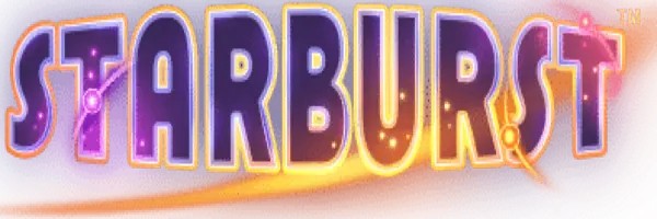 Starburst online game logo by NetEnt on lanista-casino.eu