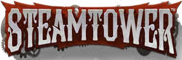 Steam Tower Slot logo by NetEnt at Lanista Casino